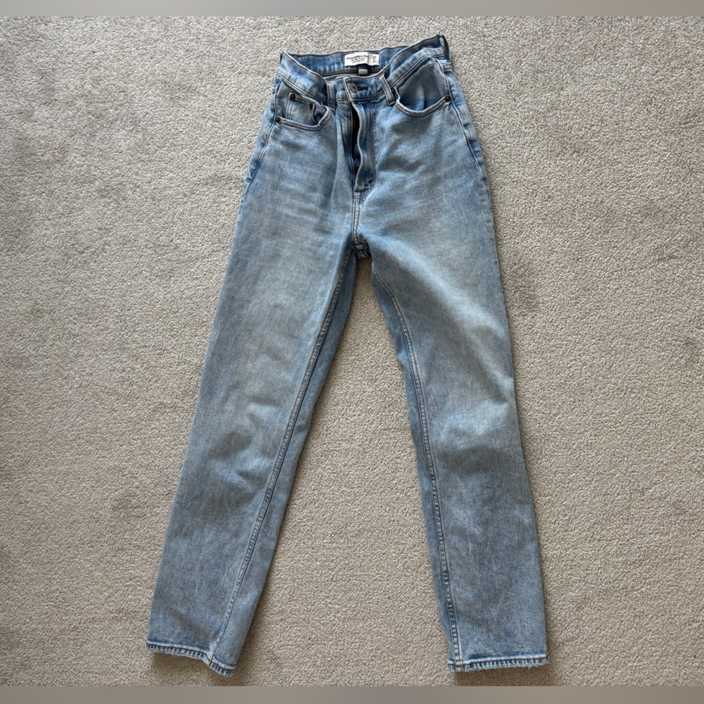 Abercrombie & fitch ankle straight ultra highrise - Picture 3 of 3